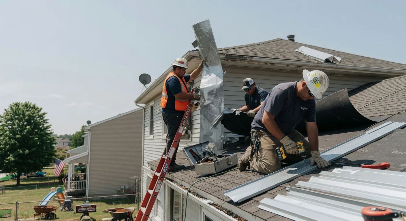 Metal Roofing Installation in Elvaston, IL near me